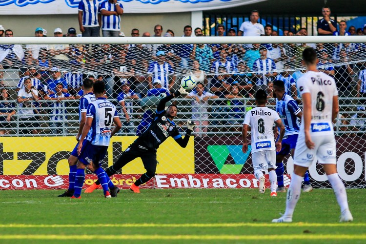 CSA 0x0 Santos - 3ª rodada do Brasileirão 2019