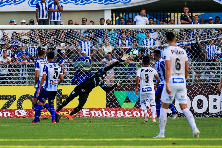 CSA 0x0 Santos - 3ª rodada do Brasileirão 2019