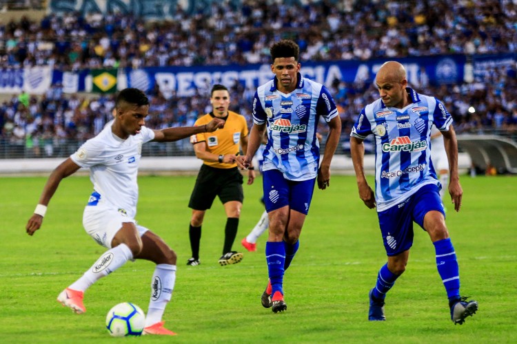 CSA 0x0 Santos - 3ª rodada do Brasileirão 2019