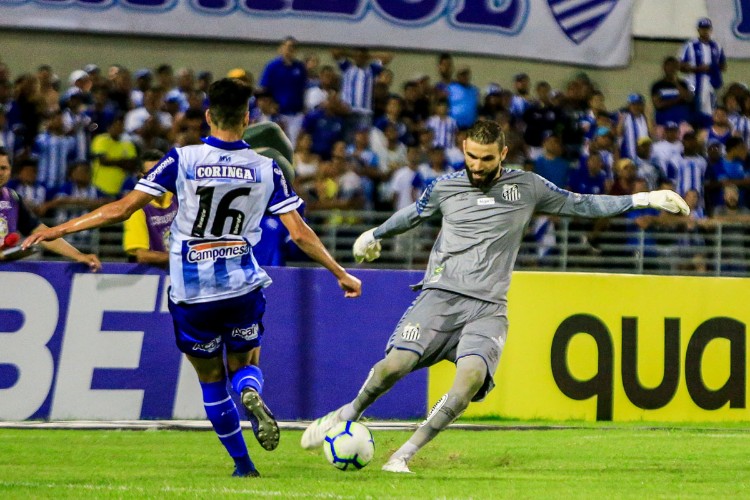 CSA 0x0 Santos - 3ª rodada do Brasileirão 2019