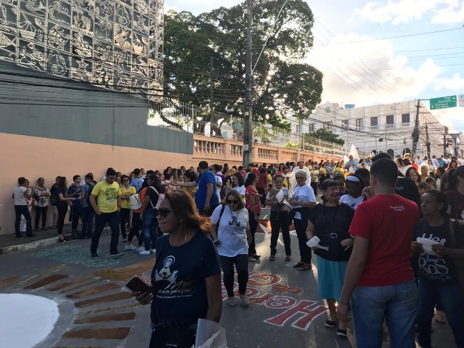 Festejo teve concentração na Catedral Metropolitana