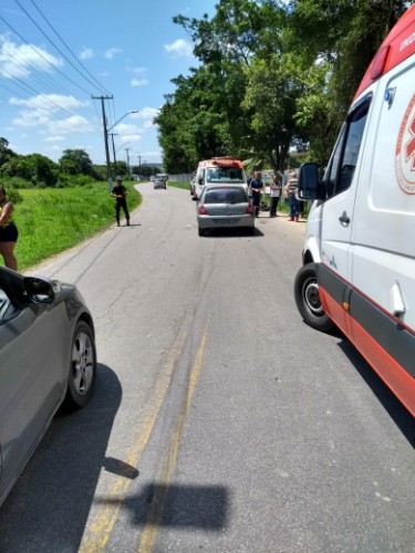 Colisão frontal deixa motociclista gravemente ferido na AL-401