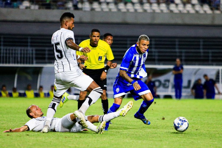 Pela Copa do Nordeste, Azulão perde para o Belo, ao apagar das luzes: 1 a 0