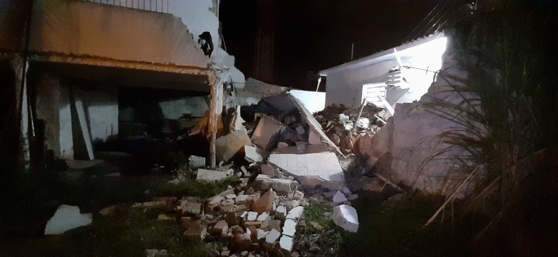 Apesar do susto, ninguém se feriu