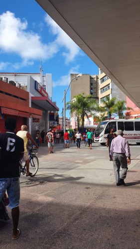 Movimentação no centro de Maceió no primeiro dia da flexibilização