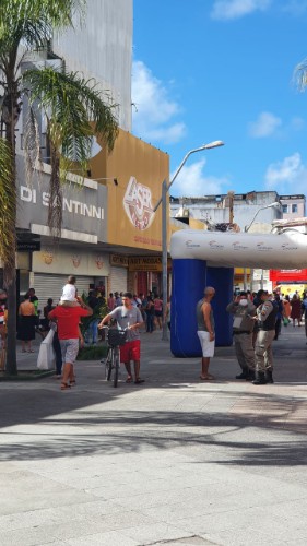 Movimentação no centro de Maceió no primeiro dia da flexibilização