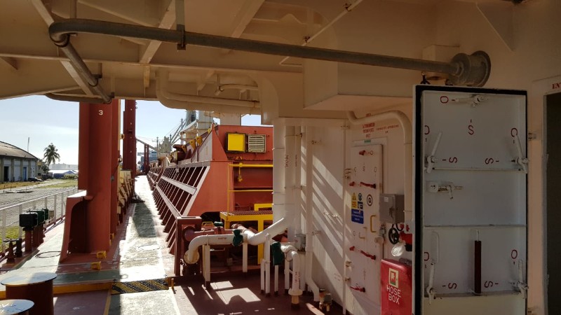 Atividade ocorre há dois meses e fiscaliza navios que partem do Peru, Colômbia e outros países da Am
