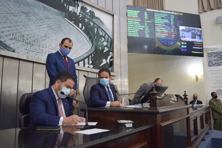 Mesa Diretora da ALE é eleita para o biênio 2021/2022
