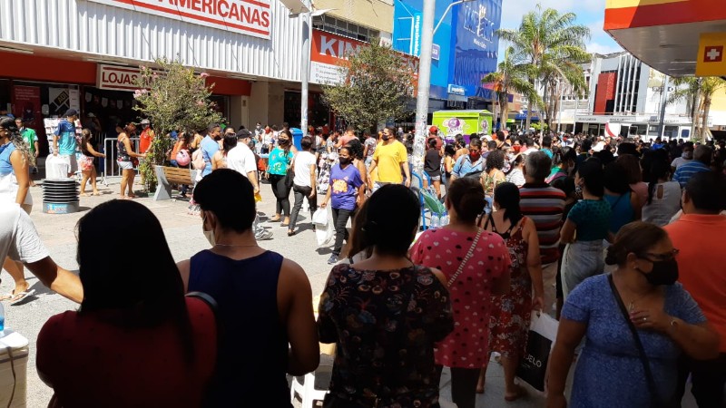 Movimentação de clientes na Black Friday