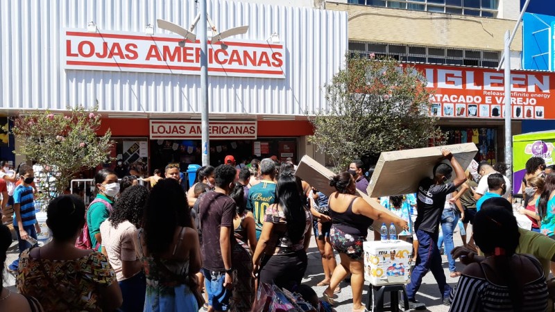 Movimentação de clientes na Black Friday