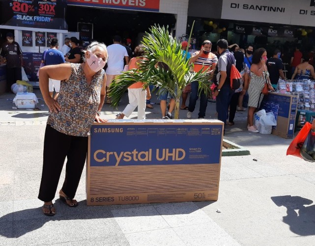 Movimentação de clientes na Black Friday