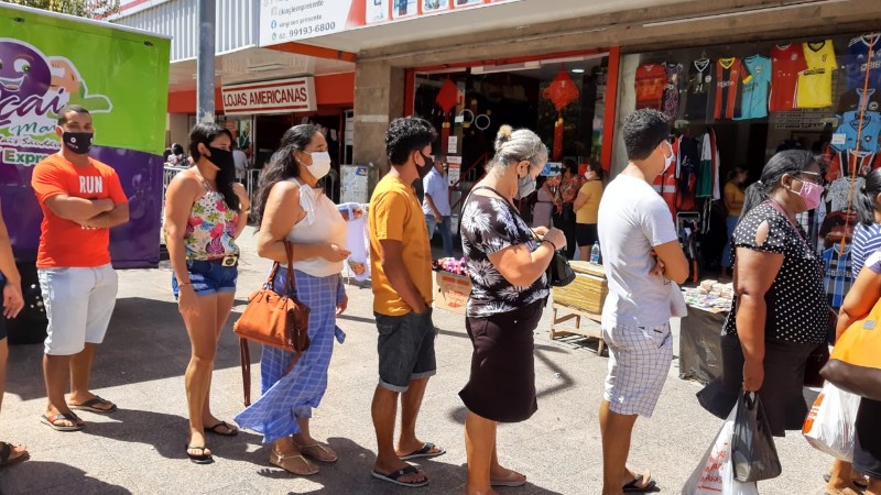 Movimentação de clientes na Black Friday