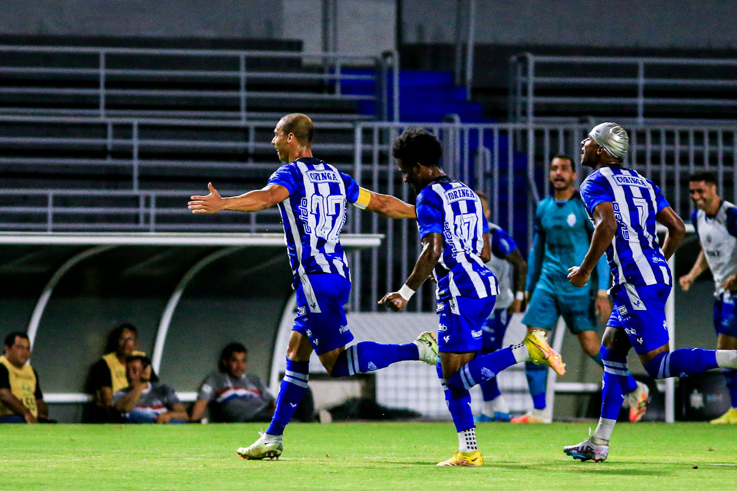 Celsinho abriu o placar para o CSA na primeira chance do jogo