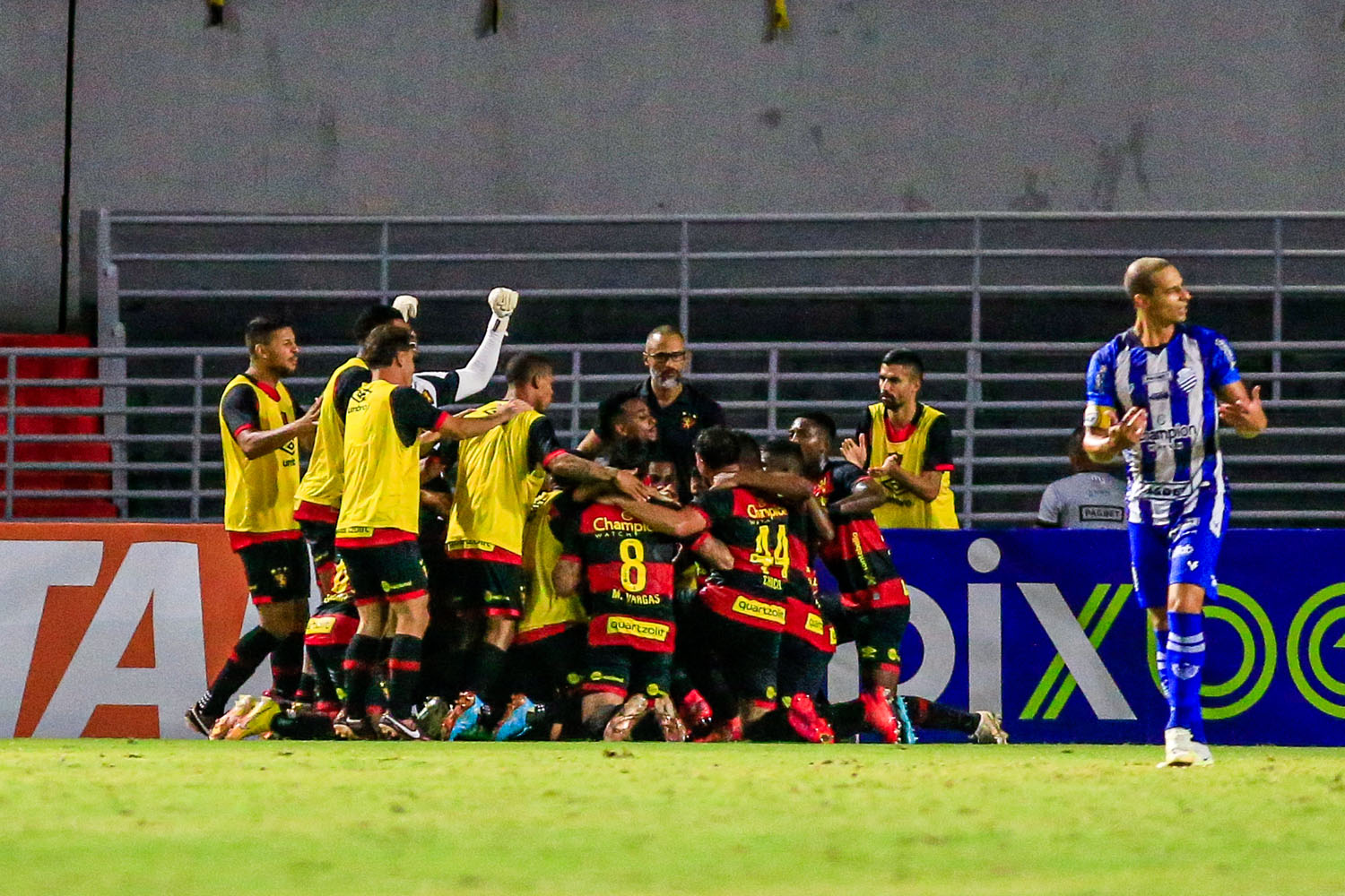 Sport reagiu no momento certo e empatou o certame