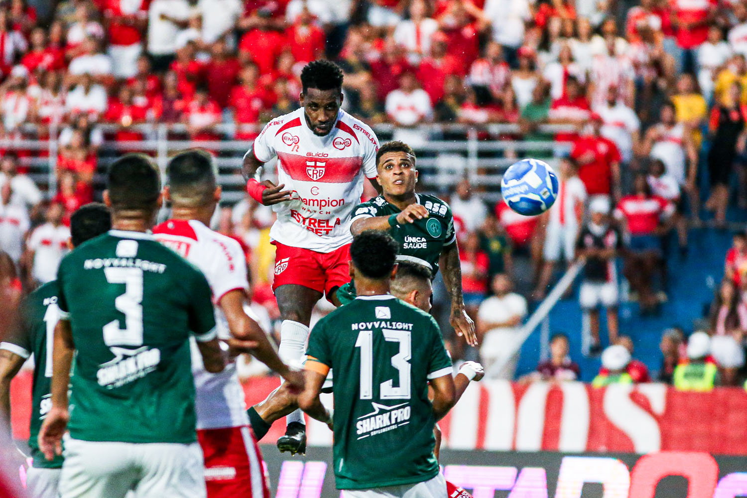 Com gol de Lucas Lima, CRB bate Guarani e sobe uma posição na tabela