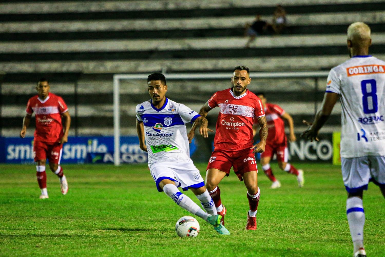 Contra o lanterna Jaciobá, CRB leva sufoco e fica no empate por 1 a 1, em Arapiraca