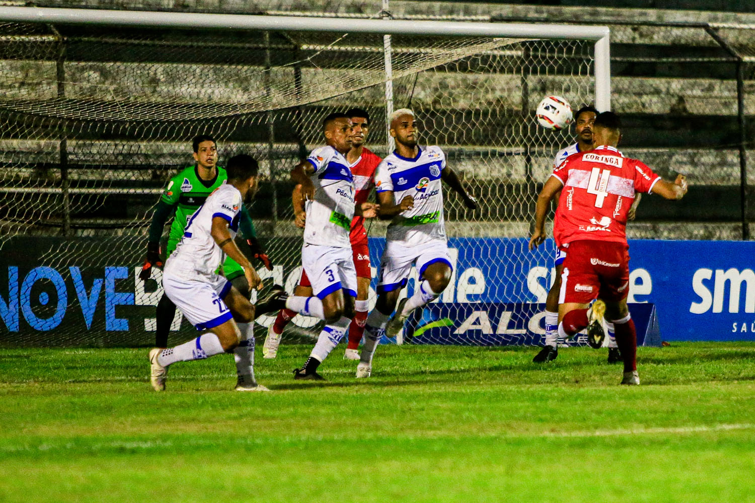 Contra o lanterna Jaciobá, CRB leva sufoco e fica no empate por 1 a 1, em Arapiraca