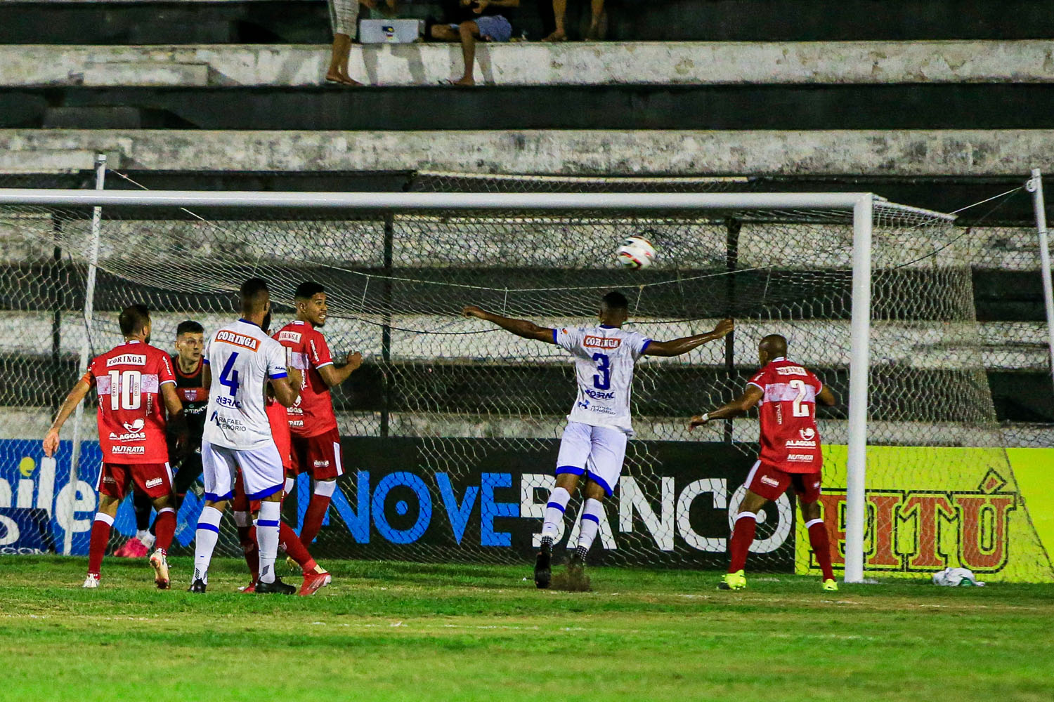 Contra o lanterna Jaciobá, CRB leva sufoco e fica no empate por 1 a 1, em Arapiraca