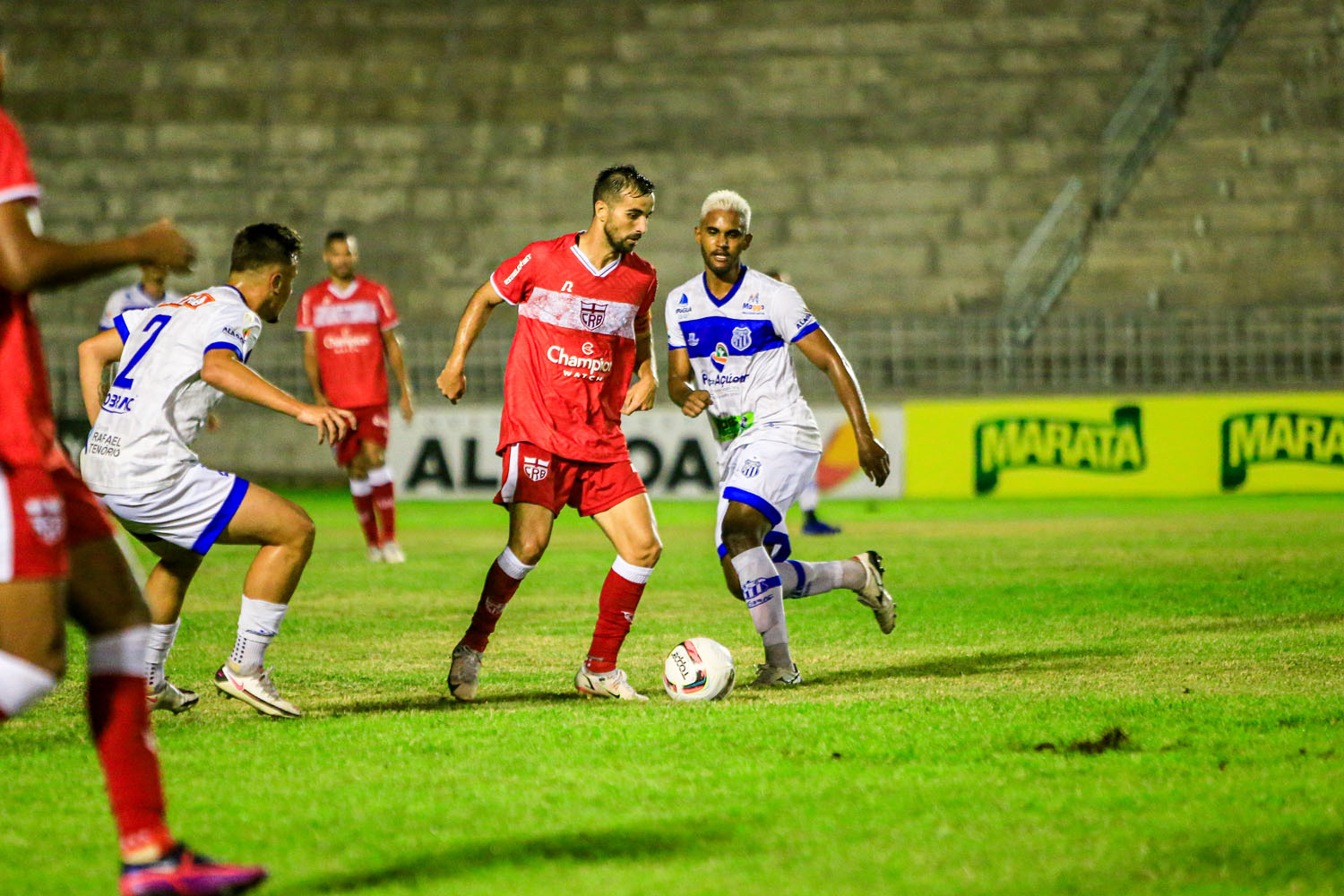 Contra o lanterna Jaciobá, CRB leva sufoco e fica no empate por 1 a 1, em Arapiraca