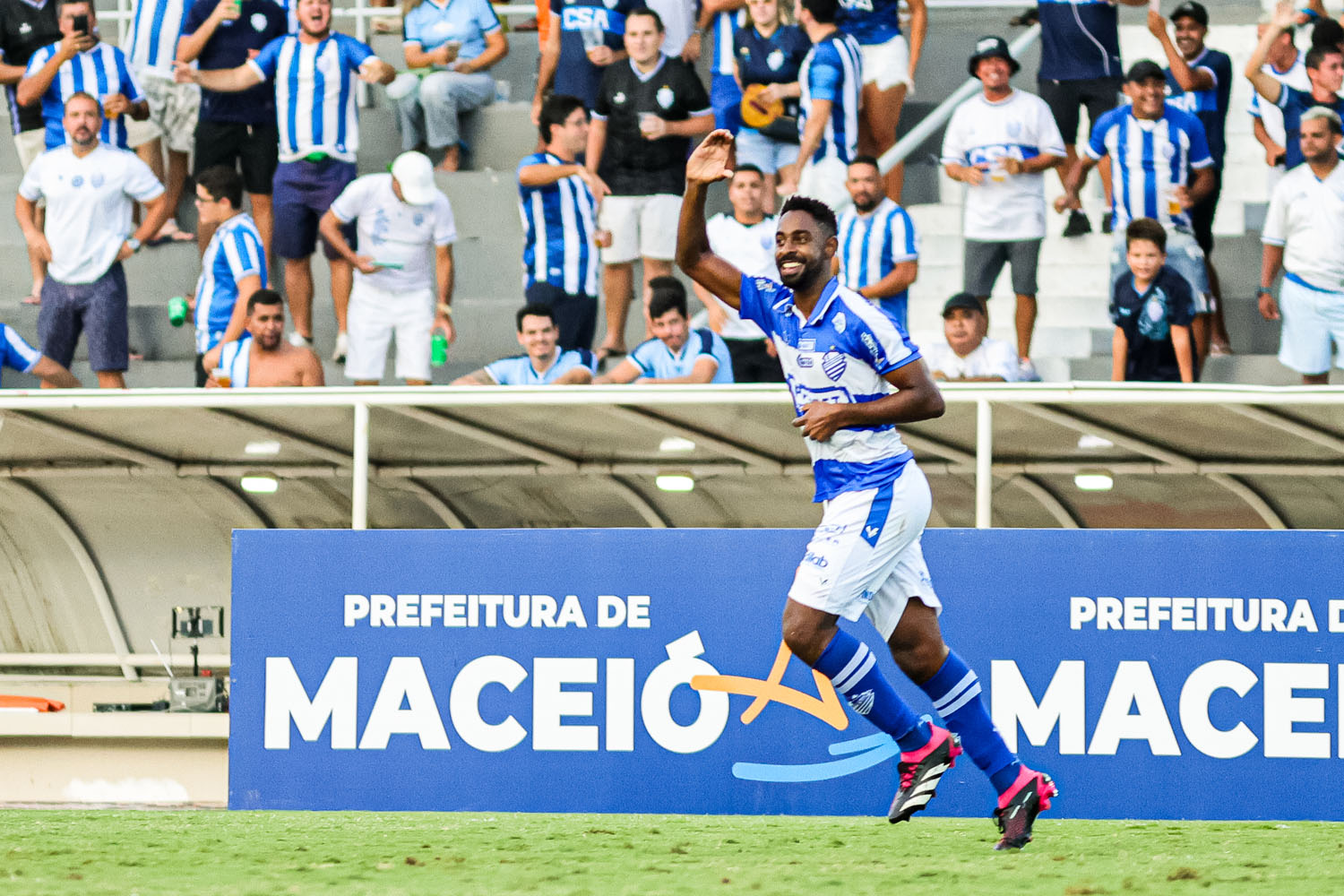 Wellington Carvalho deu esperanças ao CSA na partida