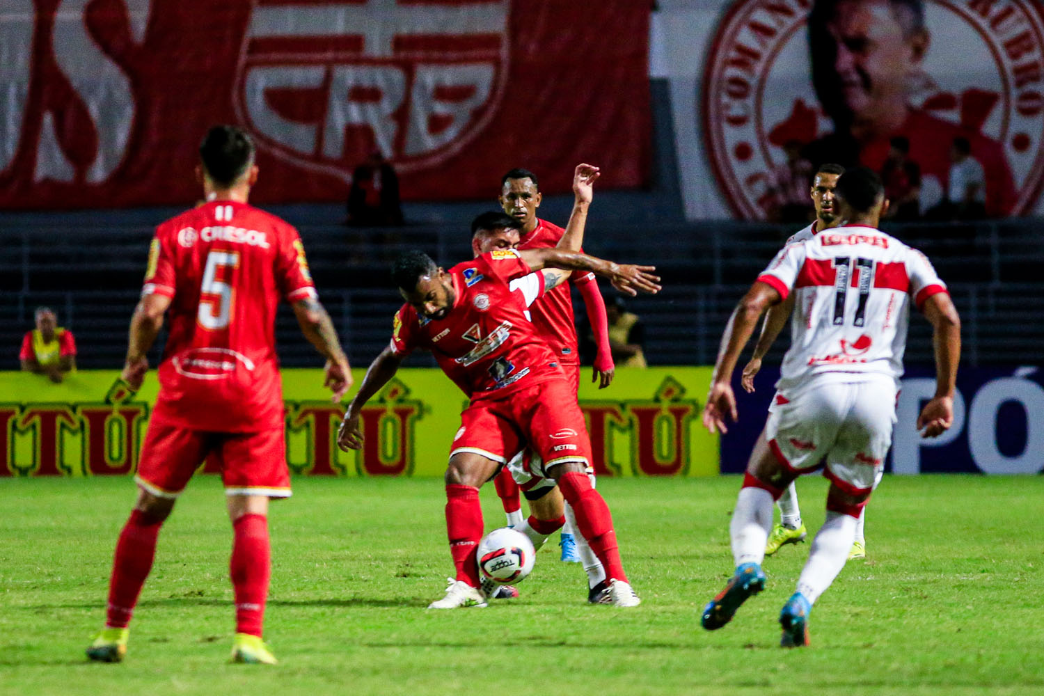No Rei Pelé, CRB faz partida sonolenta e apenas empata com o Tombense: 0 a 0