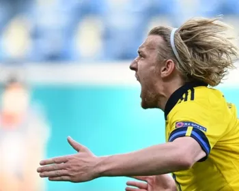 Com gol no final, Suécia vence, avança às oitavas da Euro e elimina Polônia