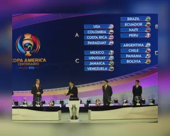 Brasil se dá bem e enfrentará Equador, Haiti e Peru na Copa América 2016