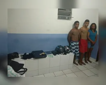Polícias prendem trio envolvido em latrocínio no município de Cajueiro