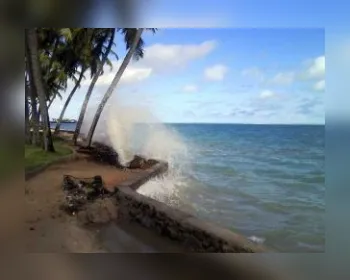 Capitania alerta para ventos e ondas fortes no litoral alagoano