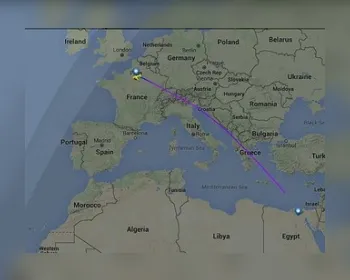 Avião que decolou de Paris e voava para o Egito desaparece do radar