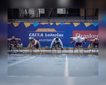 Paraatletas da Adefal participam do Circuito Brasil Caixa Loterias em SP