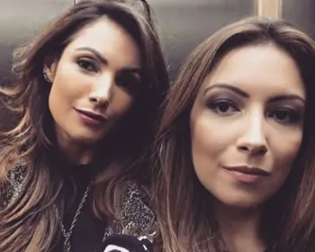 Patrícia Poeta faz selfie com a irmã e fãs perguntam: São gêmeas?