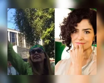 Letícia Sabatella registra boletim de ocorrência após ser hostilizada em ato