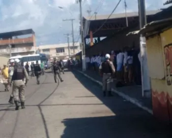 Vídeo mostra confusão entre torcedores na Avenida Fernandes Lima