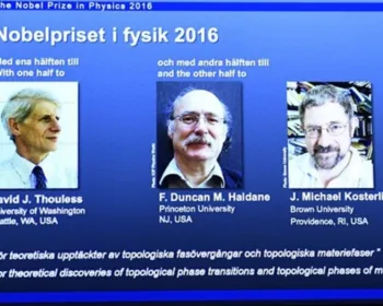 Trio leva Nobel de Física por estudo que pode ter aplicação futura na eletrônica