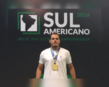 Alagoano Rodrigo Calheiros é campeão sul-americano de jiu-jitsu