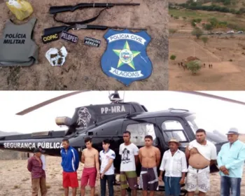 Operação integrada prende nove suspeitos de vários crimes no Sertão de Alagoas
