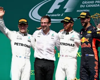 Hamilton lidera e vence GP do Canadá; Massa abandona