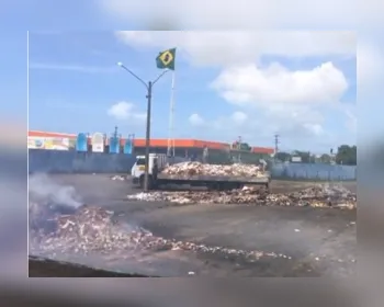 Em vídeo, morador denuncia irregularidade em suposta incineração