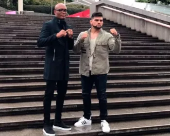 Anderson Silva e Kelvin Gastelum fazem primeira encarada antes do UFC Xangai