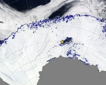 Cientistas descobrem buraco maior que a Paraíba no gelo da Antártica 