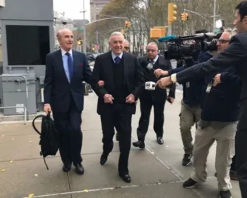 José Maria Marin chega a tribunal em Nova York para início de julgamento