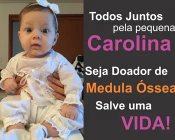 Família inicia campanha para bebê que precisa de doação de medula