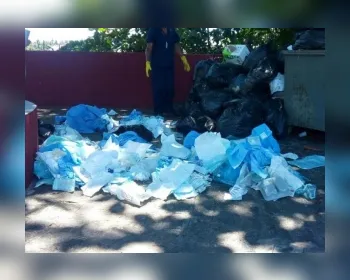 Hospital na Gruta de Lourdes é autuado por descarte irregular de resíduos