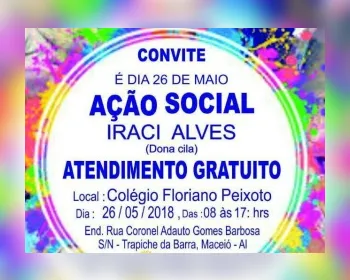 Ação social leva serviços para moradores do Trapiche da Barra
