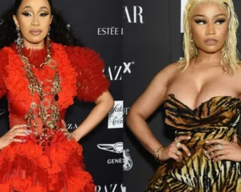 Cardi B e Nicki Minaj brigam em festa na semana de moda de Nova York