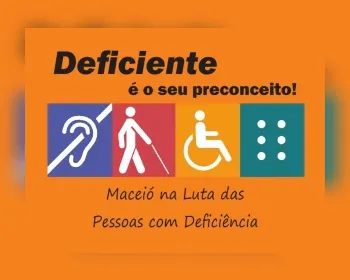 Circuito no centro marca Dia da Pessoa com Deficiência em Maceió
