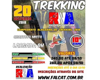 Trekking "Rastro N'aventura" movimenta aventureiros em Maceió