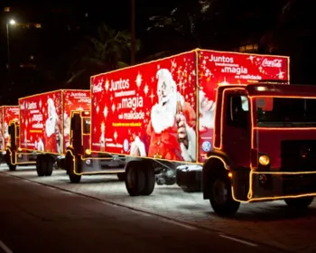 Caravana de Natal da Coca-Cola passa neste fim de semana por Maceió