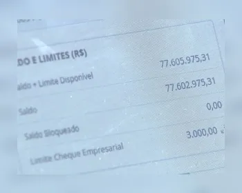 Comerciante recebe depósito de R$ 77,6 milhões por engano 